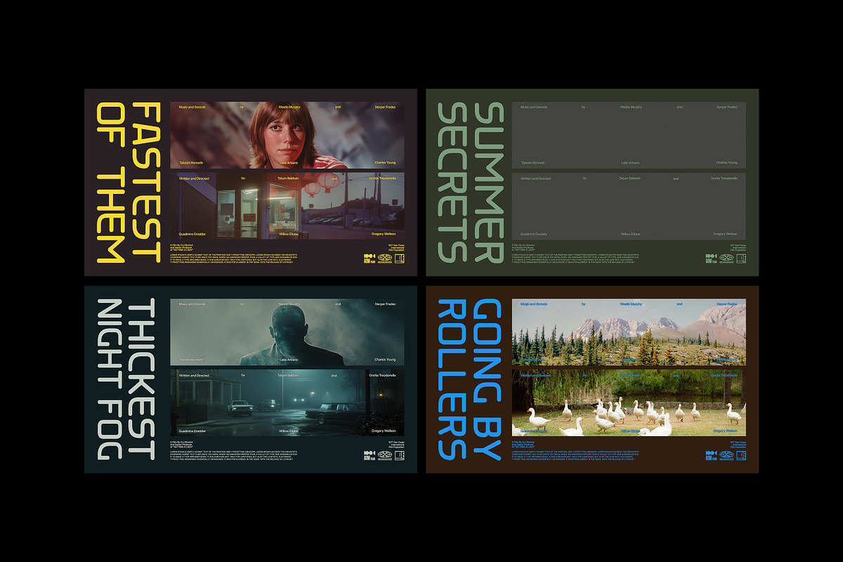 Old Movie Titles Collection, a Templates & Theme by pixelbuddha.net (Photo 8 of 26)