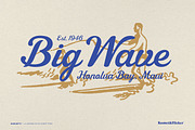 Marchetti - A Vintage Style Script, a Script Font by Komet & Flicker (Thumbnail 4 of 15)