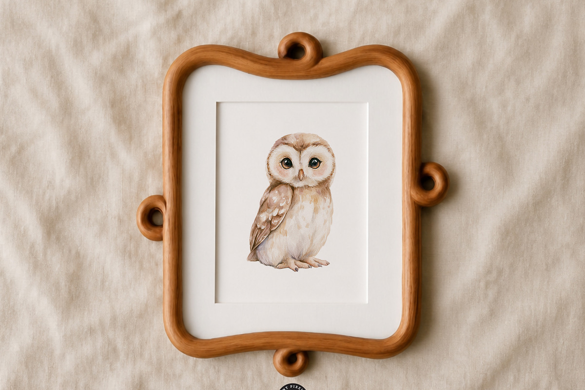 Woodland Atelier Clipart Bundle, an Animal Illustration by PaintPixelCo (Photo 11 of 15)