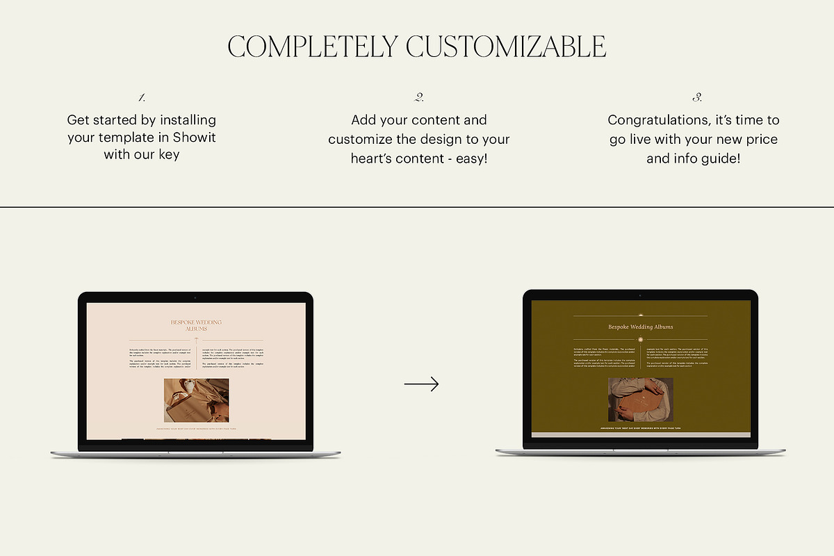 Dreamy | Album Guide Webpage, a Marketing Template by Studio Leelou (Photo 8 of 8)