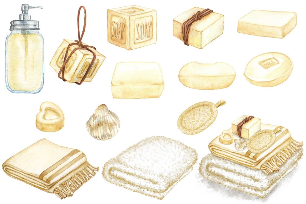 Homemade Soap Clipart preview 2