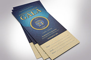 Anniversary Banquet Ticket Word, a Card Template by Four C Graphic (Thumbnail 7 of 10)