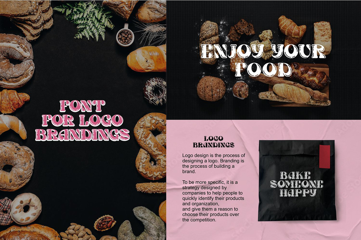 Wilson Bubble Retro Font, a Slab Serif Font by WhymoreArt (Photo 6 of 10)