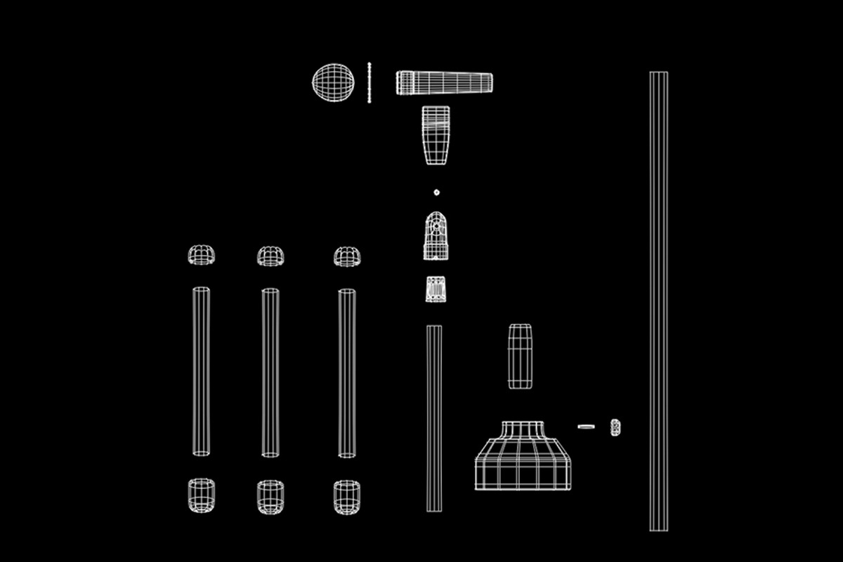 Microphone with stand, an Object 3D Model by CGTech (Photo 9 of 9)