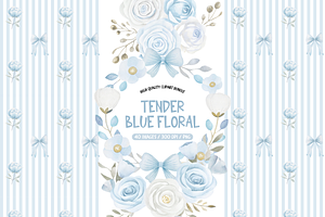 Grandmillennial Clipart Bundle, an Illustration by TatiMockup
