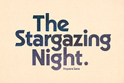 Hopera Sans - Geometric Font, a Sans Serif Font by ManuelRosin (Thumbnail 9 of 12)