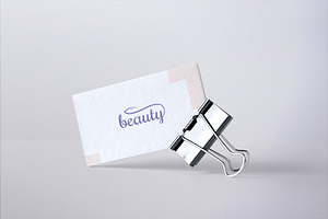 Skin Beauty Clinic Business Card