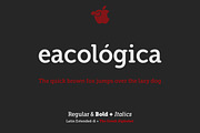 Eacológica round slab serif, a Slab Serif Font by deFharo (Thumbnail 2 of 7)