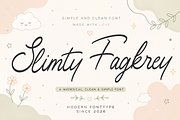 Slimty Fagkrey, a Handwritten Font by HaKi Studio (Thumbnail 1 of 7)