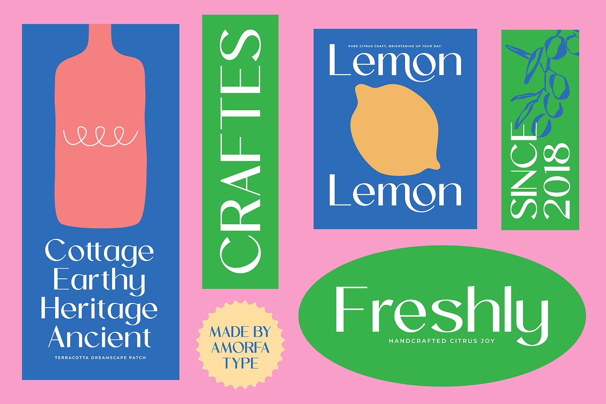 Crafteds A Modern Sans Serif, a Sans Serif Font by AmorfaType (Photo 4 of 11)