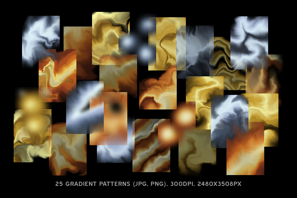 DUSTY CHRISTMAS GRADIENTS COLLECTION, a Pattern Graphic by Creativemaker (Photo 2 of 12)