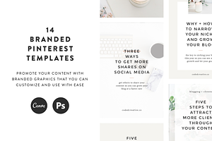 Bloom Pinterest Templates