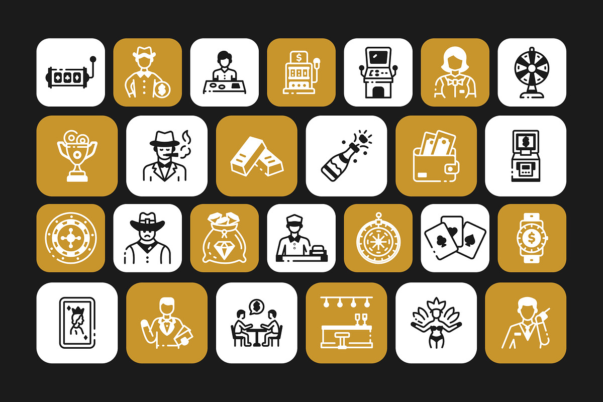 Animated Casino and Gambling Club, a Solid Icon by Vectors Market (Photo 3 of 4)