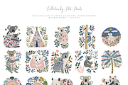 Aussie Clipart Set, a Decorative Illustration by Pati Paints (Thumbnail 3 of 12)
