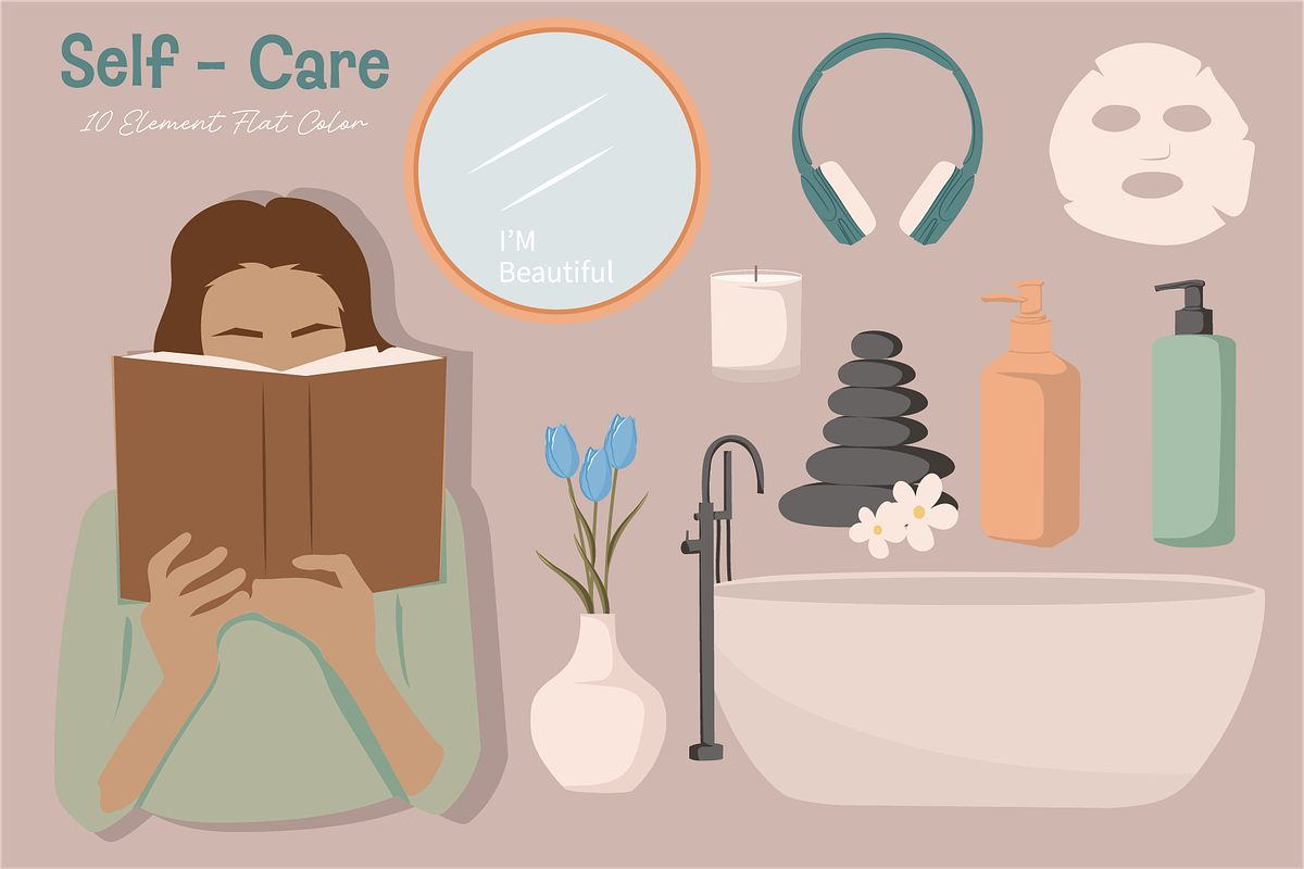 Mental Health Illustration, an Object Graphic by Artnivora.Std (Photo 3 of 4)