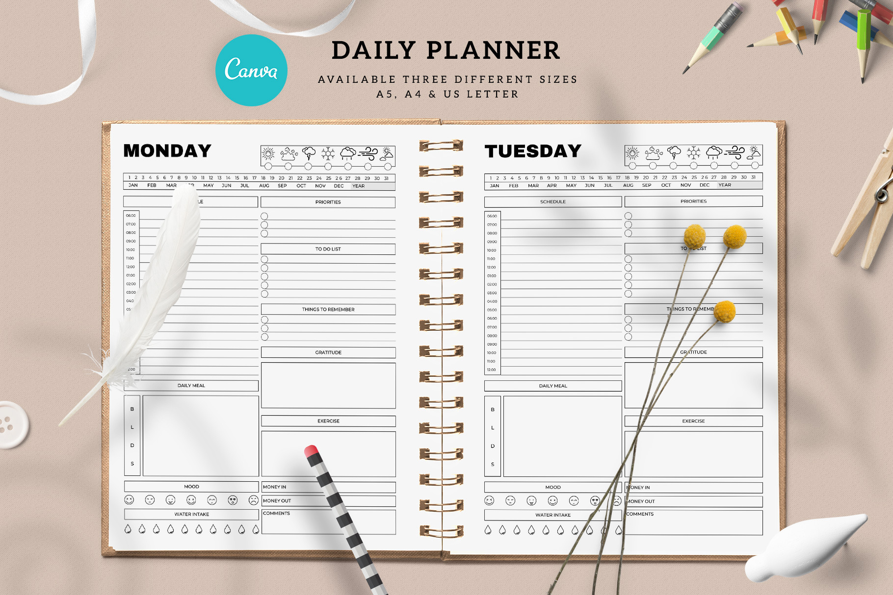 editable-canva-daily-planner-template