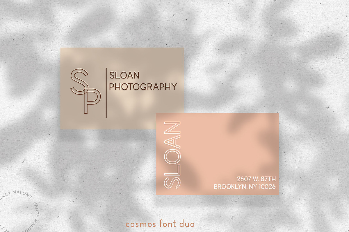 COSMOS Offset Font Duo preview 7