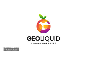 Geo Liquid Gradient Colorful Logo, a Branding & Logo Template by ivan_artnivora