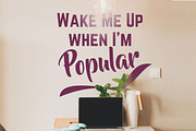 Logo/Text Wall Interior Mockup, a Print Template by MockUpgrade (Thumbnail 3 of 4)