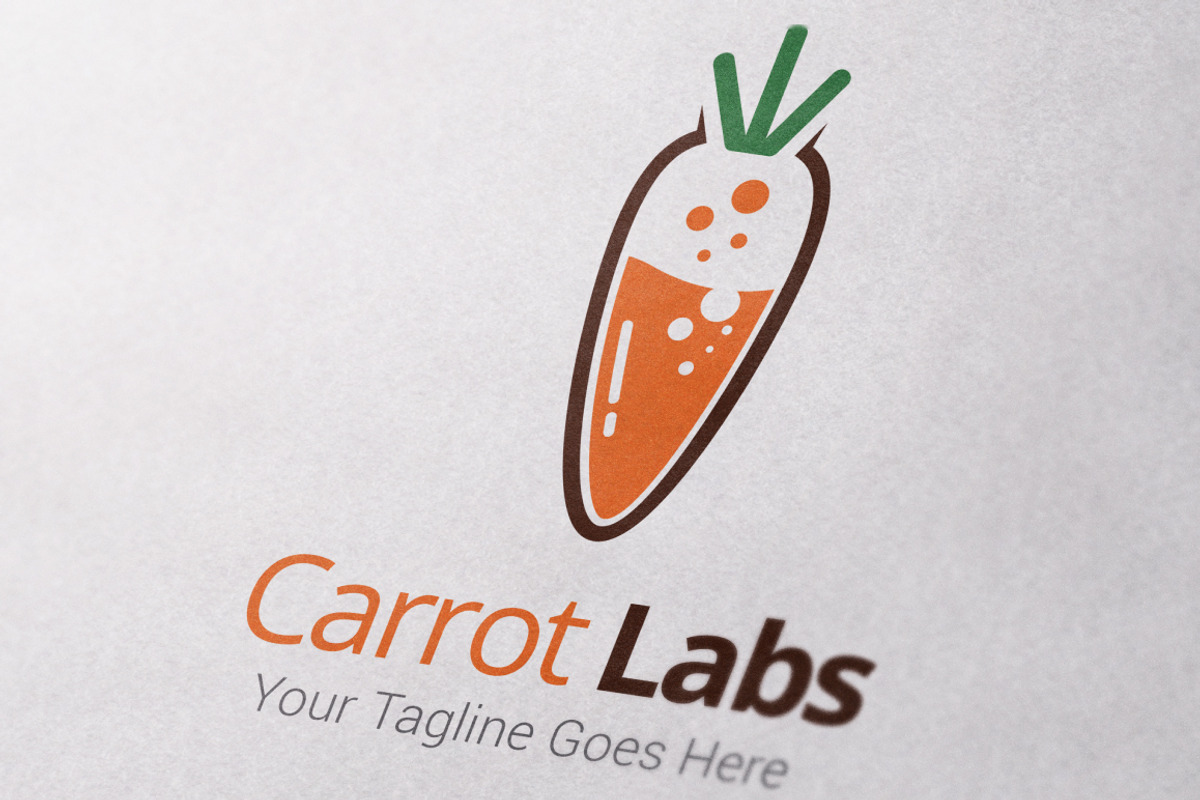 Carrot Labs Logo Template, a Branding & Logo Template by Grapixy (Photo 1 of 4)