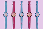 Digital Smartwatch Screen Mockup, a Wearable Device Mockup by skybluecreative (Thumbnail 2 of 2)