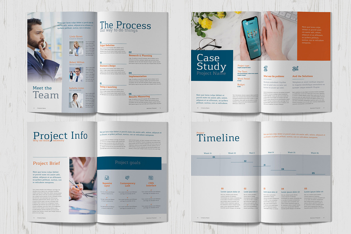 Proposal - Canva version, a Brochure Template by Sabin (Photo 4 of 8)