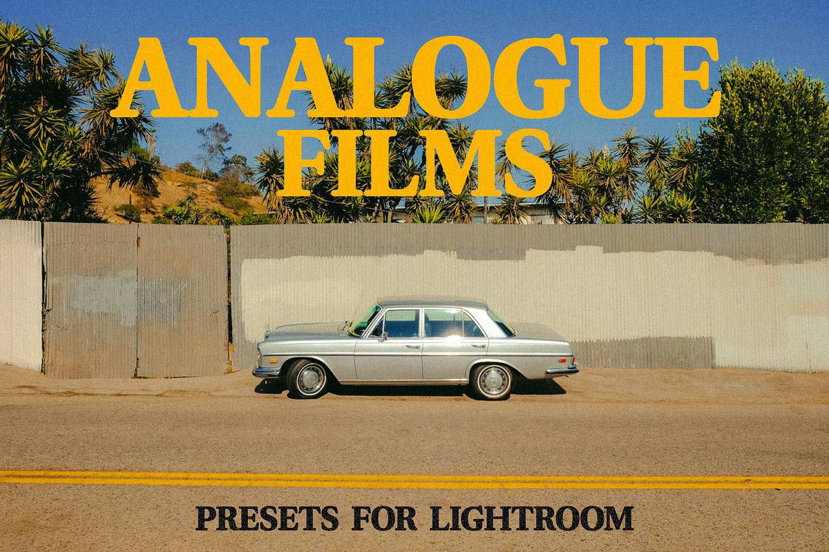 ANALOGUE FILMS PRESETS, a Preset Add-On by El Oasis Market (Photo 1 of 12)