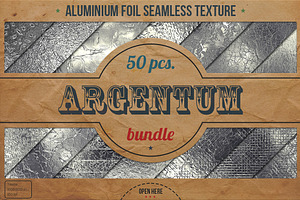 Aluminum Foil HD Textures XL Bundle