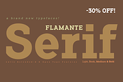 Flamante Serif -8 fonts-, a Slab Serif Font by deFharo (Thumbnail 2 of 6)
