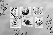 CELESTIAL MOON, MAGIC LUNAR, an Illustration by Usis (Thumbnail 9 of 26)