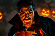 Fanged Fright | Stock Photo, a Holiday Photo by Aura Canyon HQ (Thumbnail 1 of 6)