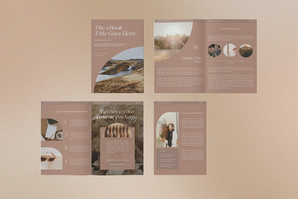 H A L C Y O N | eBook Canva Template, a Templates & Theme by Hayes Edit Studio (Photo 10 of 14)