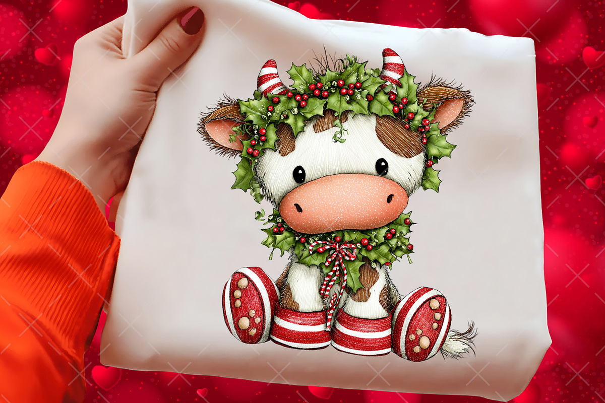Cozy Barn Christmas Clipart Png, an Illustration by Craft Nest (Photo 6 of 6)