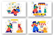 10 Online Side Hustles Illustration, a Finance Illustration by denayunebgt (Thumbnail 2 of 4)