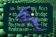 Techvora Creative Techno Font, a Sans Serif Font by Vadovastd (Thumbnail 3 of 7)
