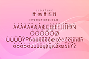Angelina Beautiful Script style font, a Script Font by mahstudios (Thumbnail 7 of 8)