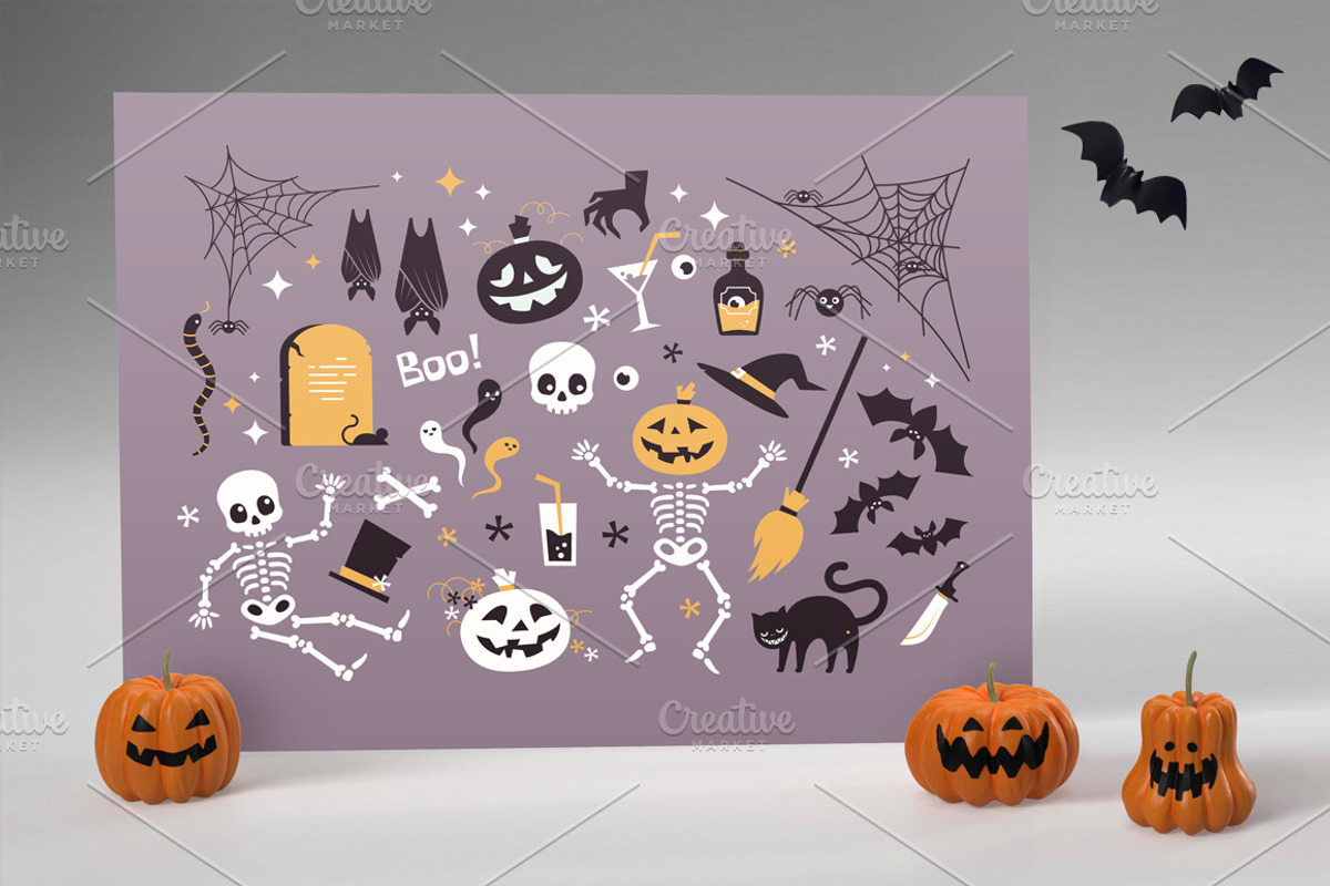 Halloween patterns set, a Pattern Graphic by tetiana.svirska (Photo 6 of 7)