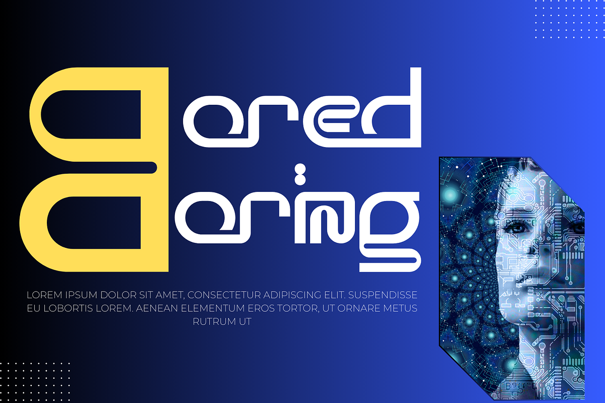 Allowing Mistakes - Futuristic Font, a Sans Serif Font by 177Studio (Photo 3 of 8)