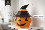 Pumpkin favor - 3d papercraft, a Card Template by PAPER amaze (Thumbnail 1 of 4)