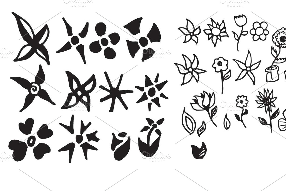 4657 Hand Drawn doodle elements, an Education Illustration by TKDoodle (Photo 53 of 77)