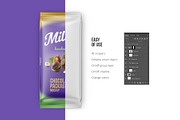 Chocolate bar Mockup. Top view, a Packaging Mockup by easymock (Thumbnail 3 of 6)