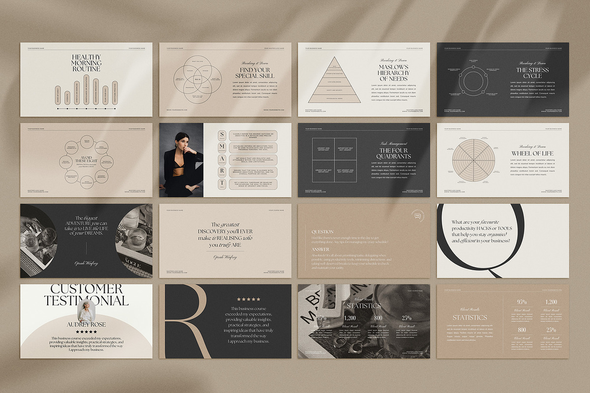 Life Coach Slide Deck CANVA, a Presentation Template by Studio Loire (Photo 8 of 10)
