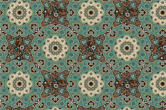 3 Seamless Ornamental Pattern