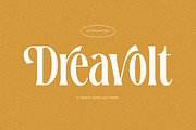 Dreavolt A Serif Display Font, a Serif Font by Storytype Studio (Thumbnail 1 of 15)