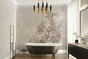 Timeless Lily wall mural set, a Wallpaper Graphic by Timofi Art (Thumbnail 9 of 13)