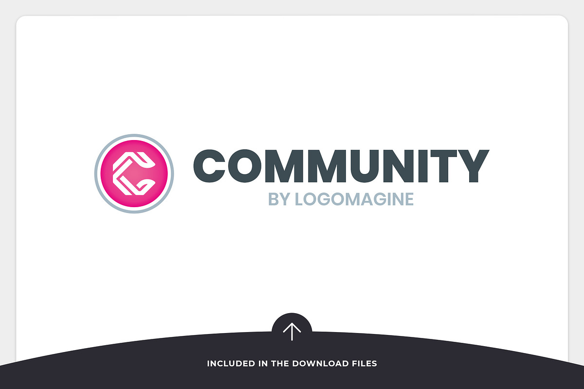 Community - Letter C Logo Template, a Branding & Logo Template by LOGOMAGINE (Photo 11 of 16)