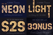 SALE Neon Lettering Super Bundle, a Graphic by TVartworks (Thumbnail 19 of 27)