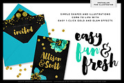 Gold Foil Textures+Styles Ai Bundle, a Layer Style Add-On by Creators Couture (Thumbnail 2 of 4)