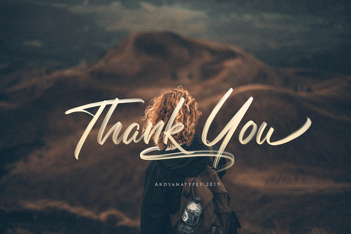 The Domillion Brush Font, a Script Font by Ardyanatypes (Photo 11 of 11)