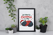 Sarcastic Funny Christmas Lazy Cat P, an Illustration by Daily.Designs (Thumbnail 5 of 5)